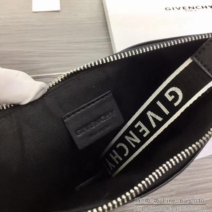 GlVENCHY紀梵希 2018最新 熱賣款式 專櫃品質 頂級進口牛皮 原版五金 拉鏈手包 091888  tsg1096